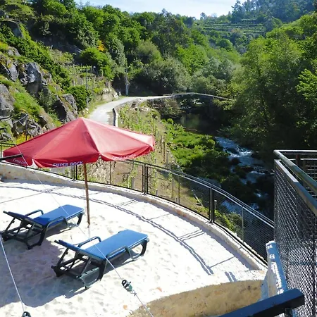 Stone House By Caima River With Pool *